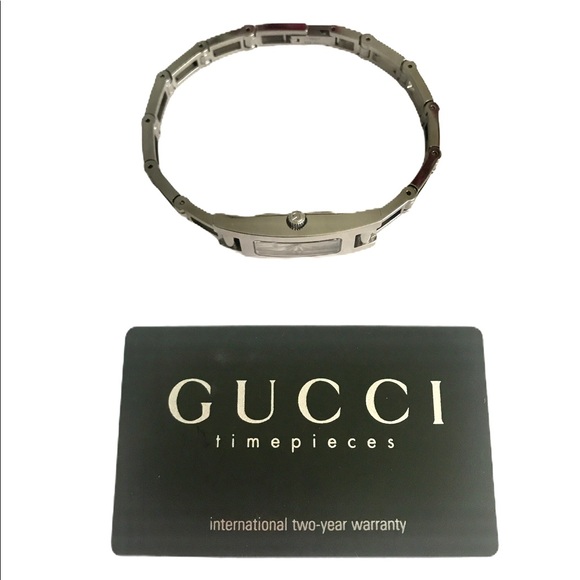Gucci Watch Bracelet Original Vintage With Authenticity Card Women Size OS - Picture 8 of 13